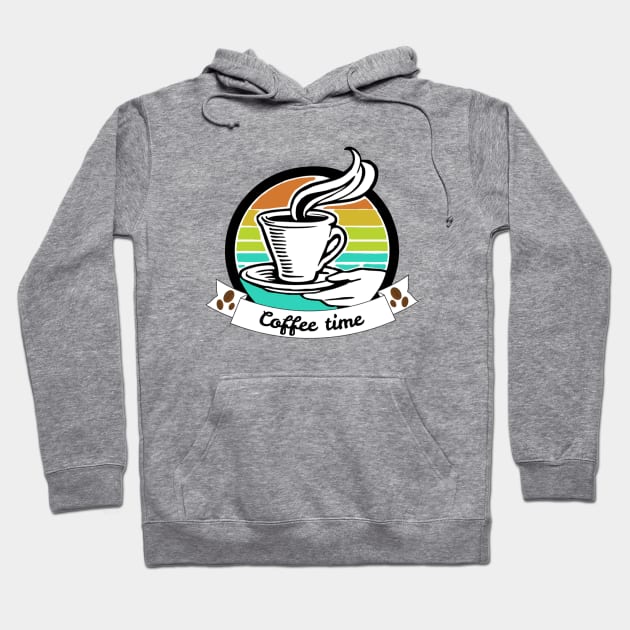 Coffee time Hoodie by Pipa's design